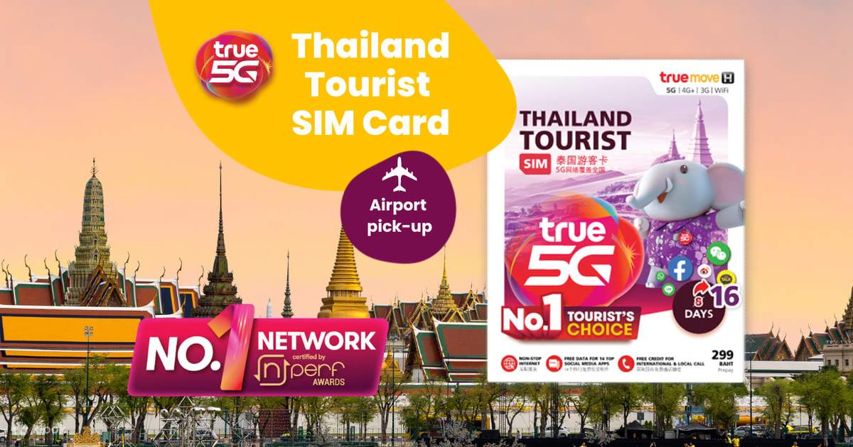 truemove thailand tourist sim top up